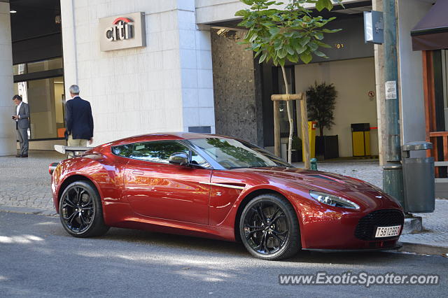 Aston Martin Zagato spotted in Lisbon, Portugal