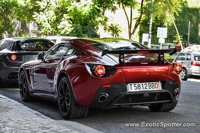 Aston Martin Zagato spotted in Lisbon, Portugal