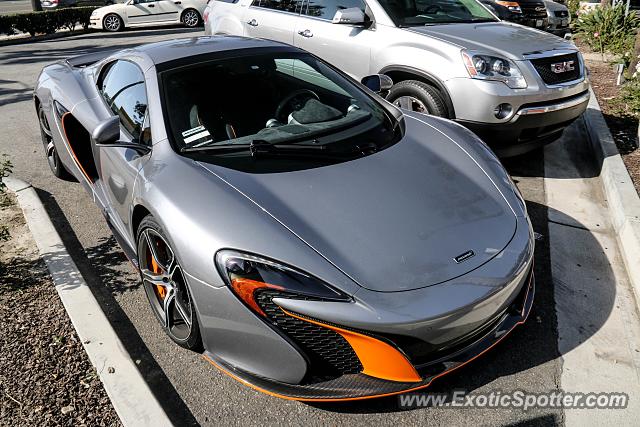Mclaren 650S spotted in Newport Beach, California