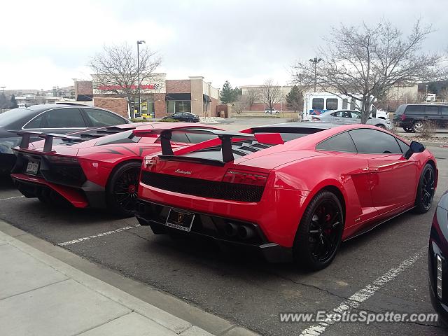 Lamborghini Aventador spotted in Westminster, Colorado
