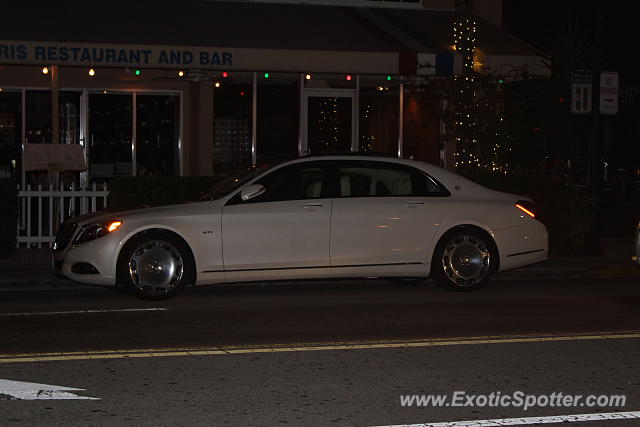 Mercedes Maybach spotted in Fort Lauderdale, Florida