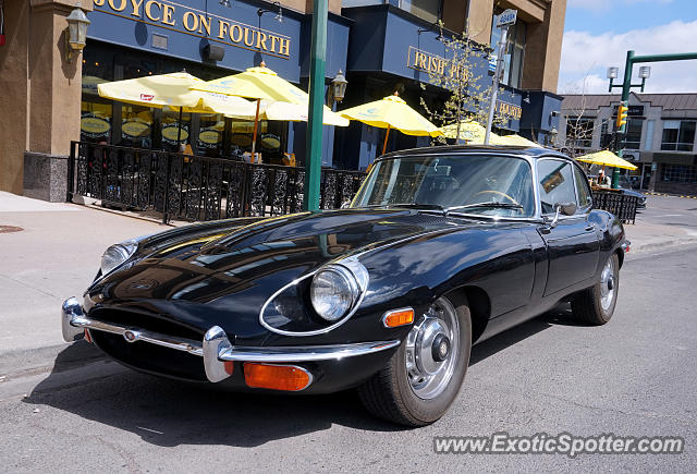 Jaguar E-Type spotted in Calgary, Canada