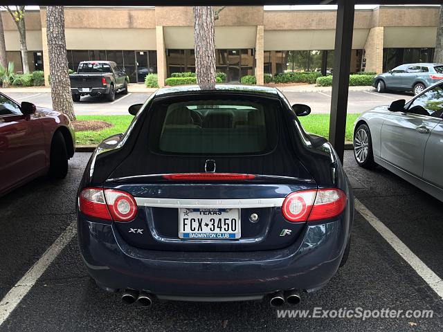 Jaguar XKR spotted in Houston, Texas