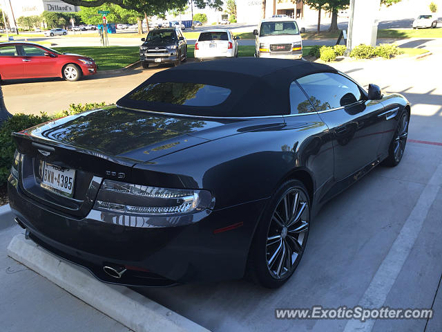 Aston Martin DB9 spotted in Tyler, Texas
