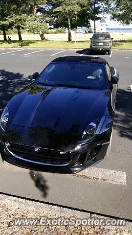 Jaguar F-Type spotted in Blaine, Washington