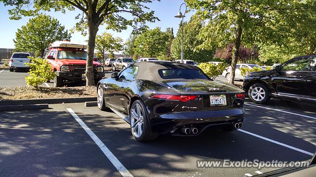 Jaguar F-Type spotted in Blaine, Washington