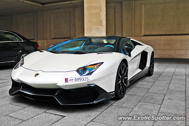 Lamborghini Aventador spotted in London, United Kingdom