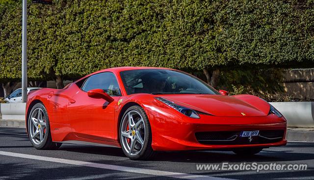 Ferrari 458 Italia spotted in Alicante, Spain