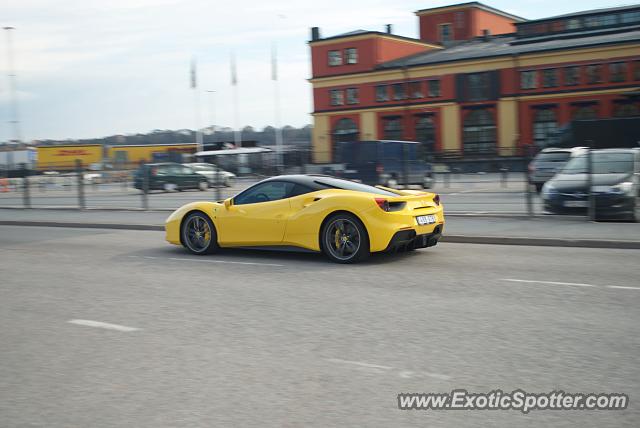 Ferrari 488 GTB spotted in Sweden, Sweden