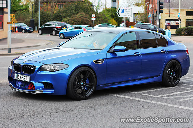 BMW M5 spotted in Cambridge, United Kingdom
