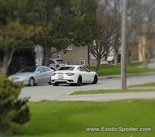 Maserati GranTurismo spotted in Toronto, Canada
