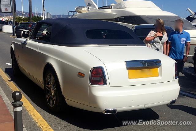Rolls-Royce Corniche spotted in Marbella, Spain