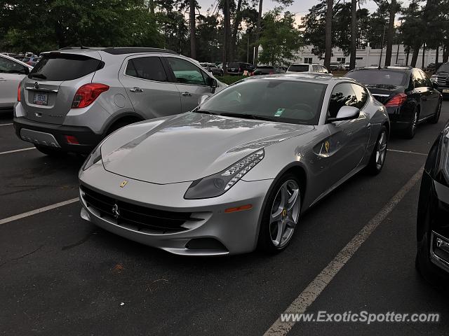 Ferrari F12 spotted in Pinehurst, North Carolina