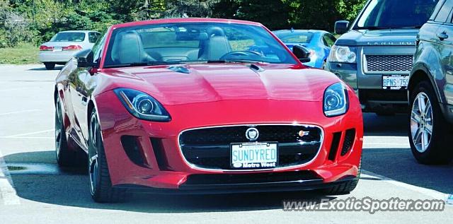 Jaguar F-Type spotted in Toronto, Canada