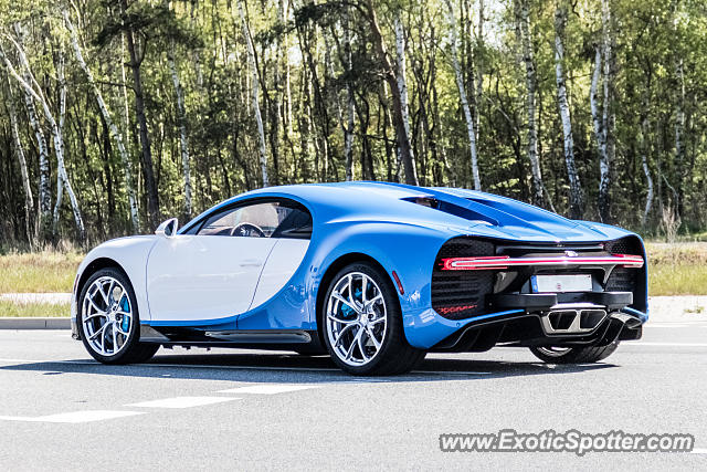 Bugatti Chiron spotted in Wolfsburg, Germany