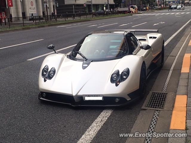 Pagani Zonda spotted in Tokyo, Japan