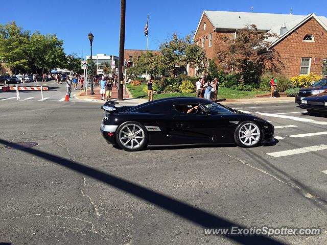 Koenigsegg CCXR spotted in Glen Cove, New York