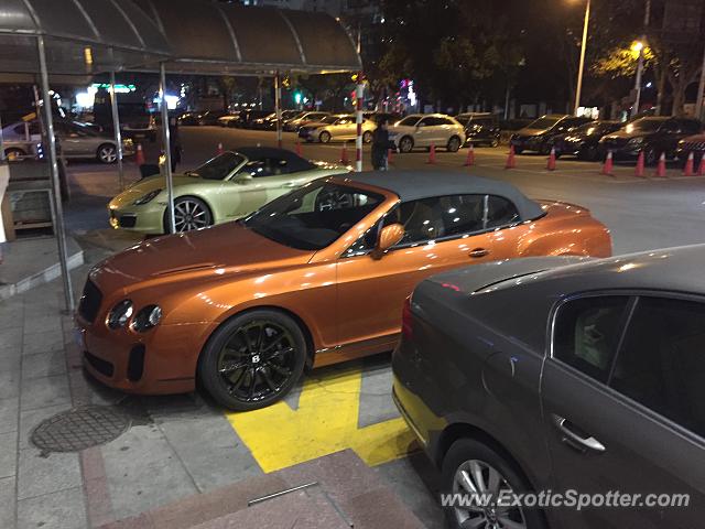 Bentley Continental spotted in Shanghai, China