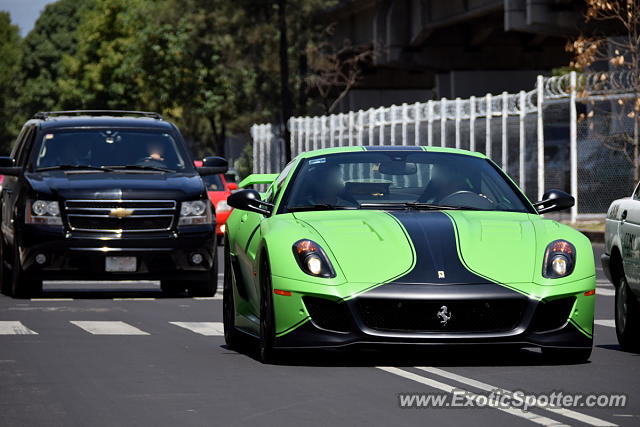 Ferrari 599GTO spotted in Mexico City, Mexico