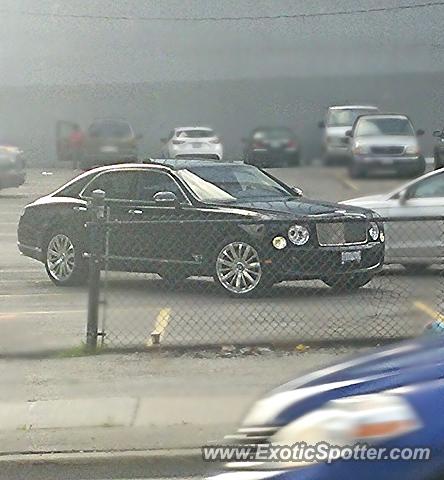 Bentley Mulsanne spotted in Toronto, Canada