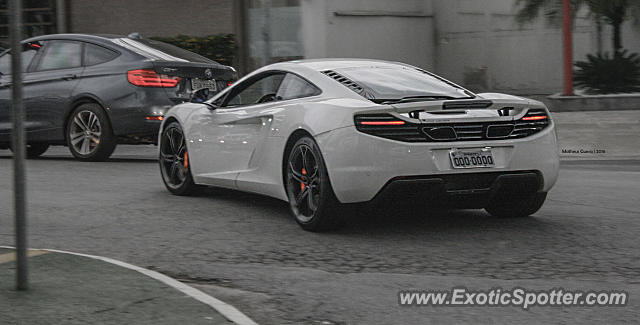 Mclaren MP4-12C spotted in São Paulo, Brazil