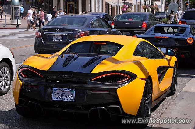 Mclaren 570S spotted in Beverly Hills, California