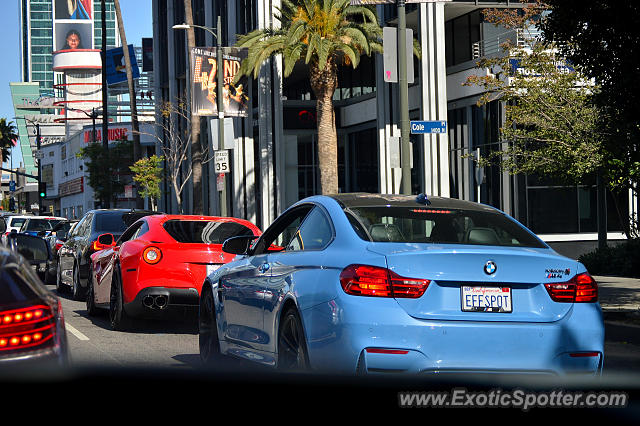 Ferrari F12 spotted in Hollywood, California