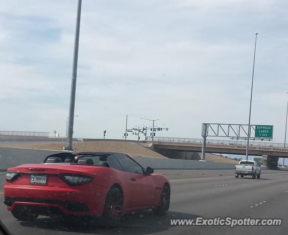 Maserati GranCabrio spotted in Las Vegas, Nevada