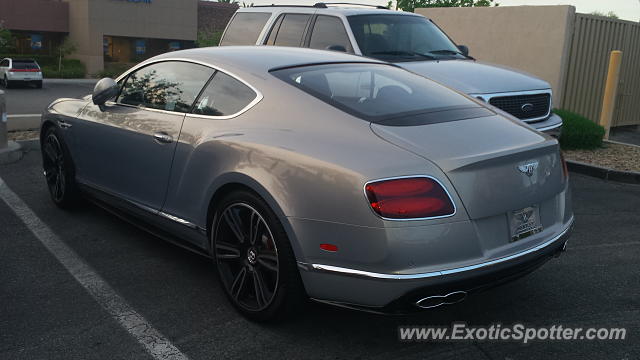 Bentley Continental spotted in Henderson, Nevada