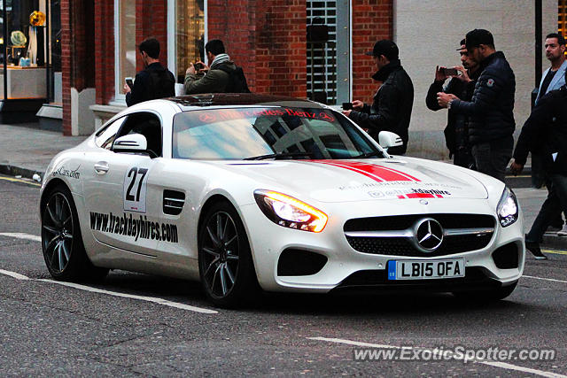 Mercedes AMG GT spotted in London, United Kingdom