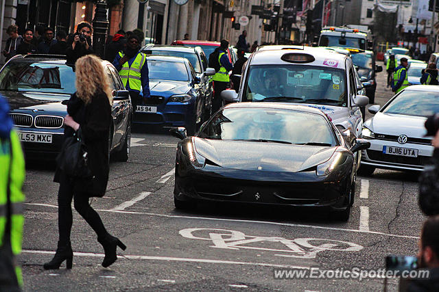 Ferrari 458 Italia spotted in London, United Kingdom