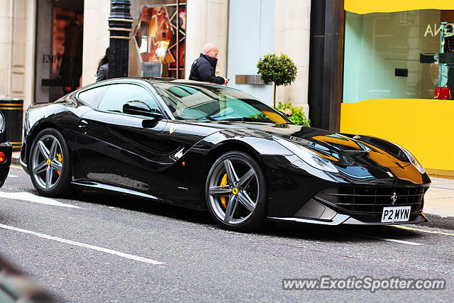 Ferrari F12 spotted in London, United Kingdom