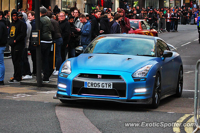 Nissan GT-R spotted in London, United Kingdom