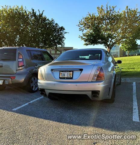 Maserati Quattroporte spotted in Omaha, Nebraska