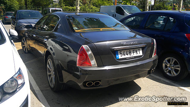 Maserati Quattroporte spotted in Girona, Spain
