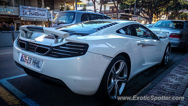 Mclaren MP4-12C spotted in Platja d'Aro, Spain