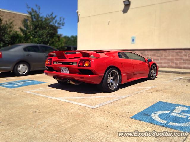 Lamborghini Diablo spotted in Bryan, Texas