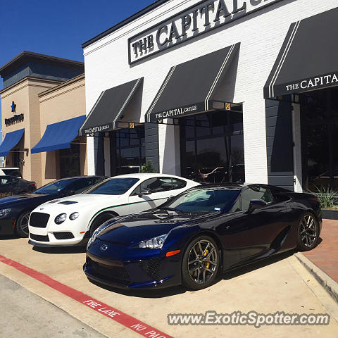 Lexus LFA spotted in Plano, Texas