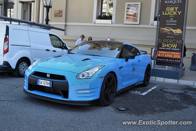 Nissan GT-R spotted in Monaco, Monaco