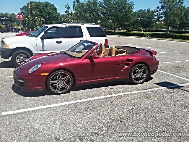 Porsche 911 Turbo spotted in Brandon, Florida