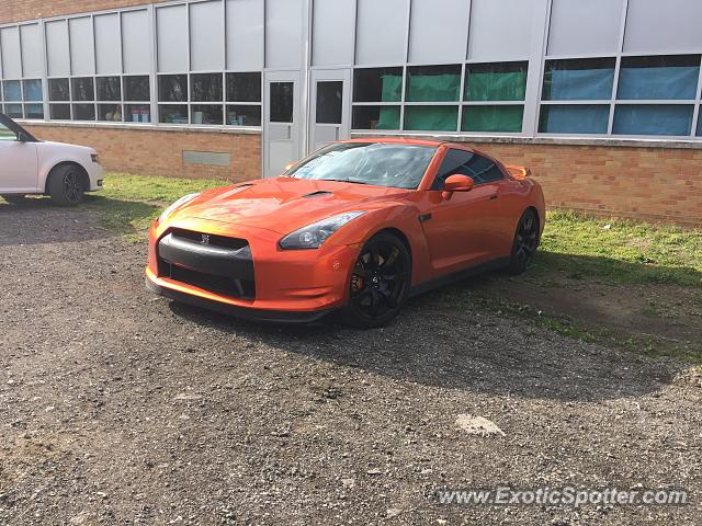 Nissan GT-R spotted in Belleville, Michigan