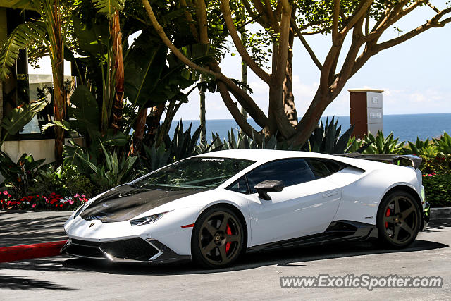 Lamborghini Huracan spotted in Newport Beach, California