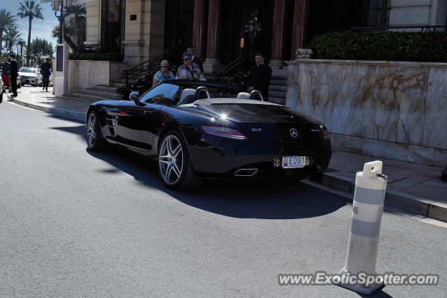 Mercedes SLS AMG spotted in Monaco, Monaco