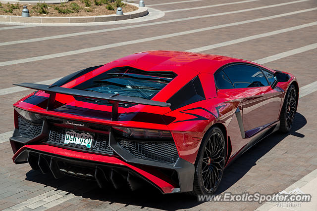 Lamborghini Aventador spotted in Denver, Colorado