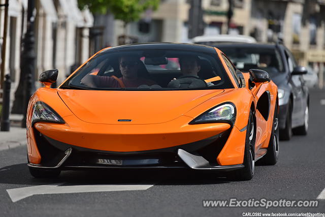 Mclaren 570S spotted in Warsaw, Poland