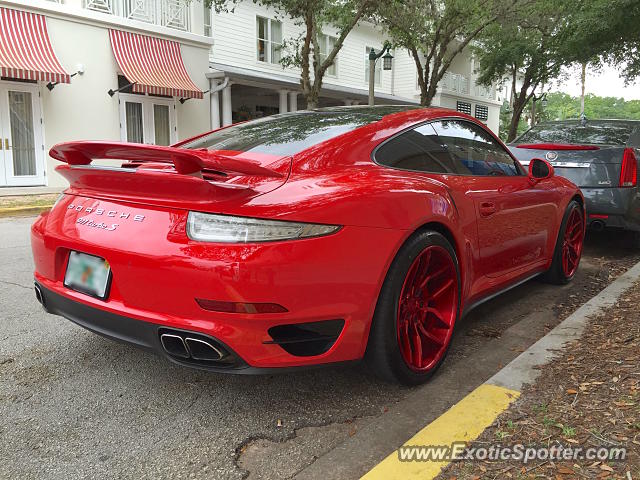 Porsche 911 Turbo spotted in Celebration, Florida
