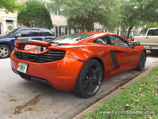 Mclaren MP4-12C spotted in Celebration, Florida