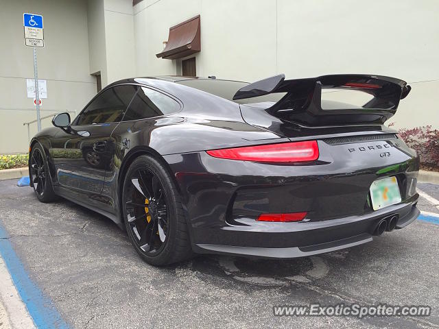 Porsche 911 GT3 spotted in Celebration, Florida