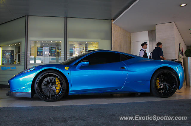 Ferrari 458 Italia spotted in Geneva, Switzerland