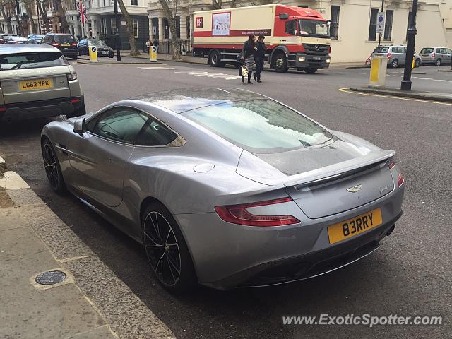 Aston Martin Vanquish spotted in London, United Kingdom